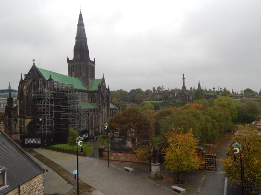 View of the Cathedral with the Necropolis behind.