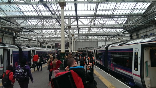 Platform, Queen Street Station, Glasgow