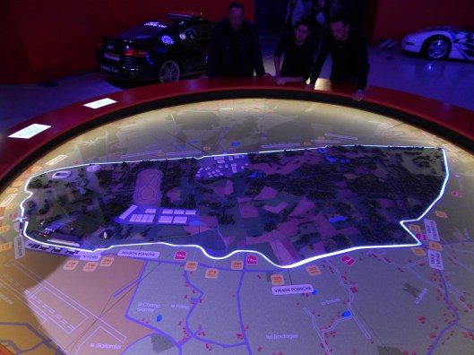 Overview of the 8 1/2 mile Circuit de la Sarthe