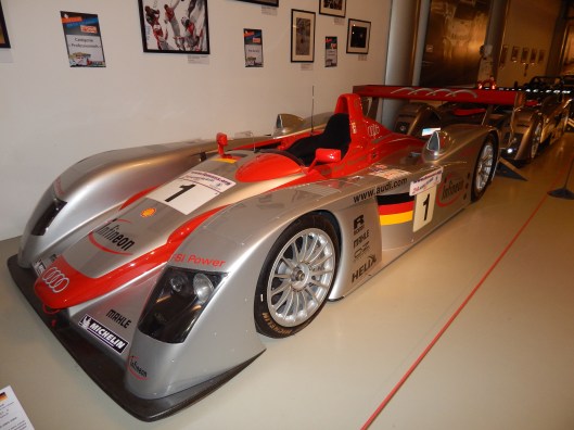 Audi R8, three times winner. The first of the all conquering Audi machines