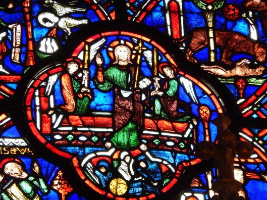 Window detail, Chapel of the Virgin