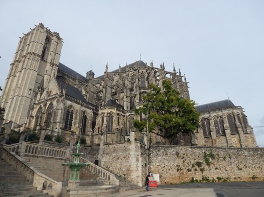 View from outside Old City wall