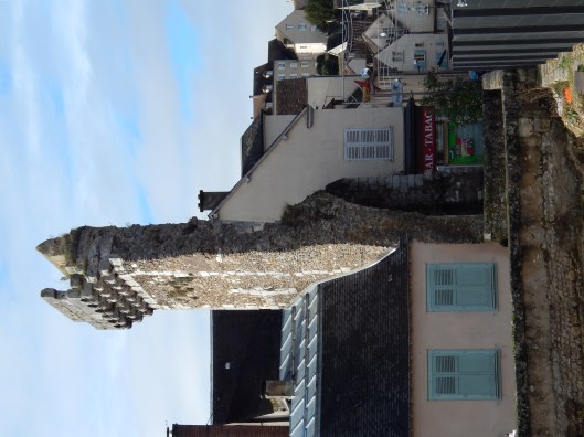 Ruins of medieval gate.