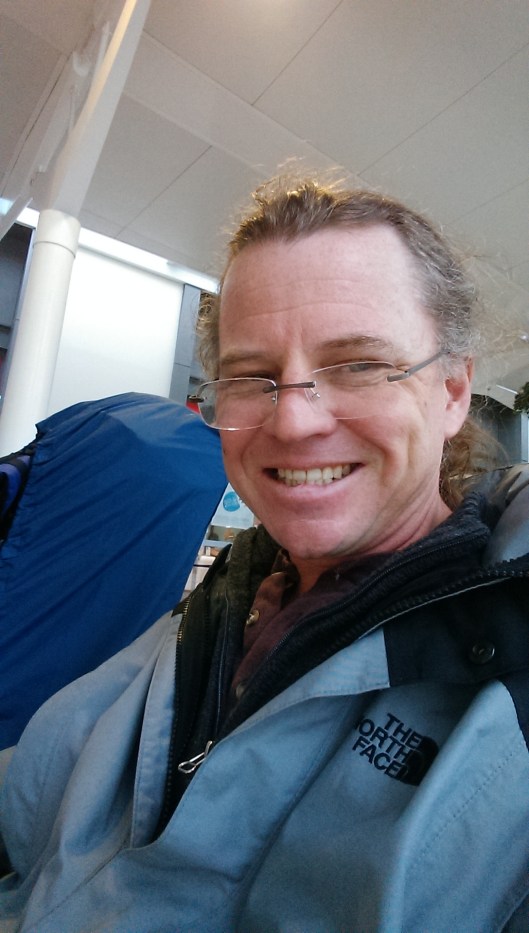 On the train from Bayeux to Le Mans